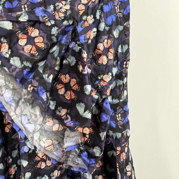 Avenue Tunic Top Womens Size 22/24 Harper V-Neck Butterfly Ruffle Plus Curvy NWT - Picture 9 of 14